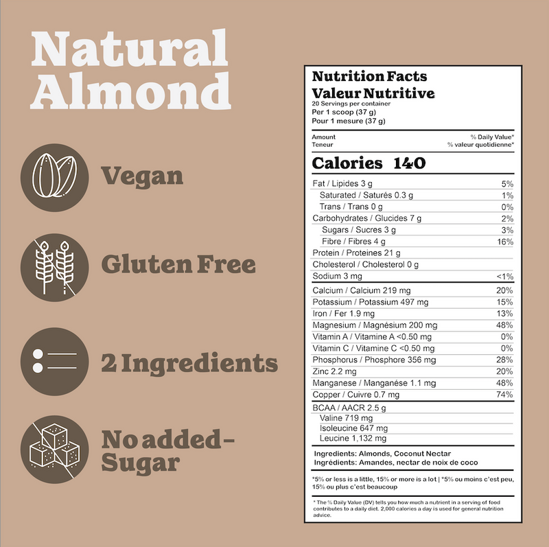 Natural Almond Protein