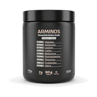 ARMINOS Essential Amino Acids — Lemon-Lime, 750 g tub, front label